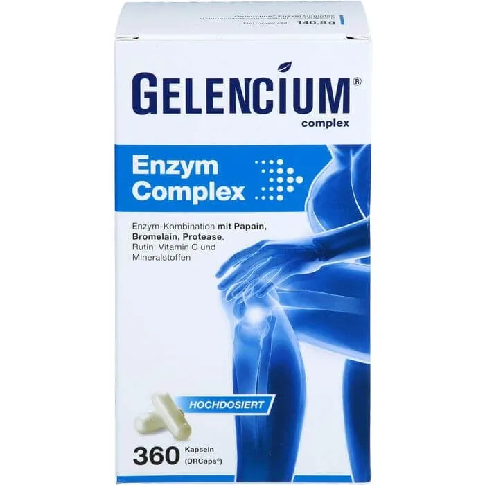 GELENCIUM Complex enzimatic doză mare cu bromelină caps. 360 Caps. — preț și oferte