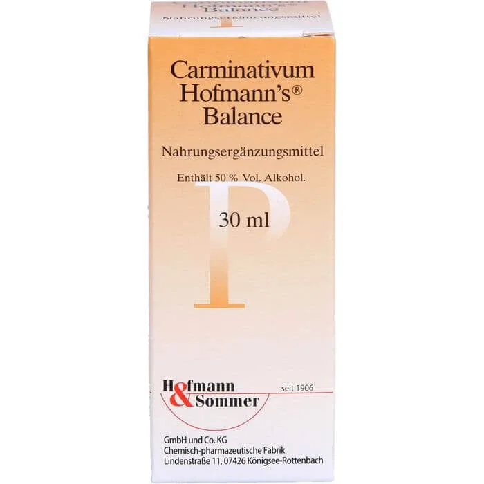 CARMINATIVUM Hofmann's Balance Lichid pentru uz oral 30 ml — preț și oferte