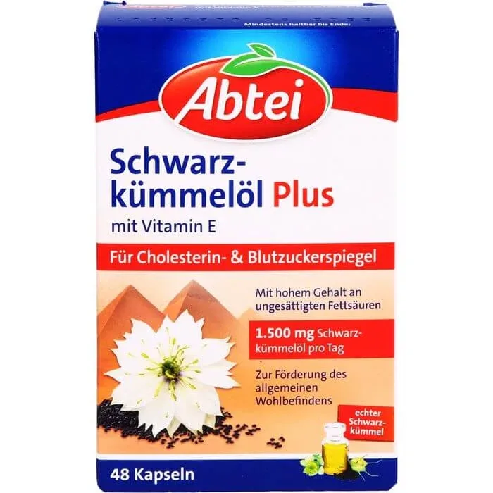 ABTEI Black Cumin Oil Plus Capsule 48 Capsule — preț și oferte