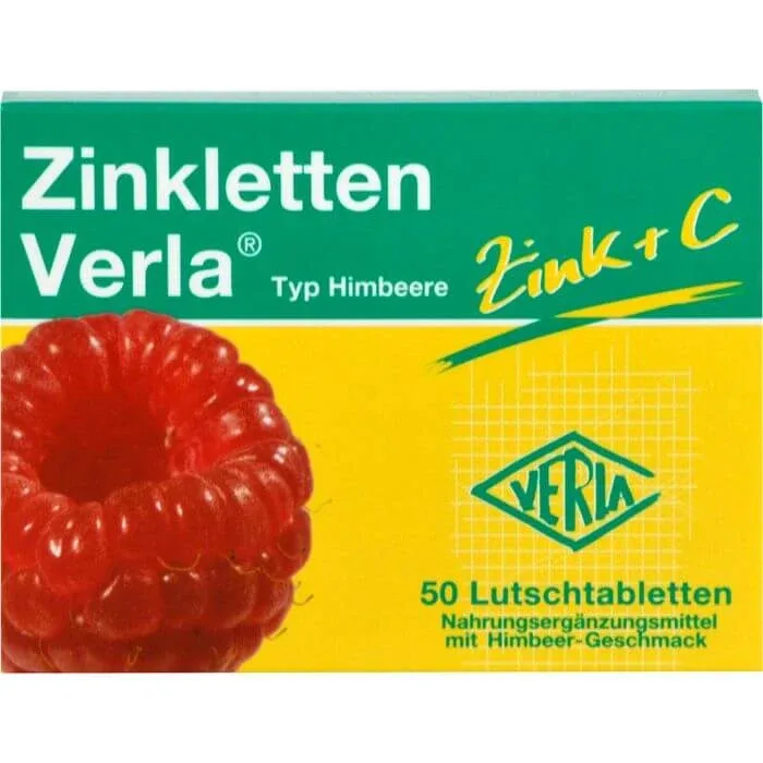 ZINKLETTEN Verla Raspberry Lozenges 50 Capsule — preț și oferte