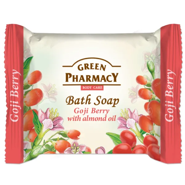 Sapun solid Goji si Ulei de Migdale, Green Pharmacy | 100 g GREEN PHARMACY INFINITY — preț și oferte