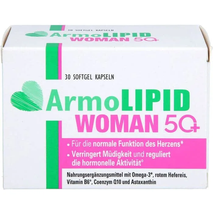 ARMOLIPID WOMAN 50+ capsule moi 30 buc. VIATRIS — preț și oferte
