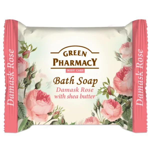 Sapun solid Trandafir si Unt de Shea, Green Pharmacy | 100 g GREEN PHARMACY INFINITY — preț și oferte