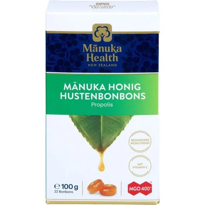MANUKA HEALTH MGO 400+ pastiluțe propolis 100 g — preț și oferte