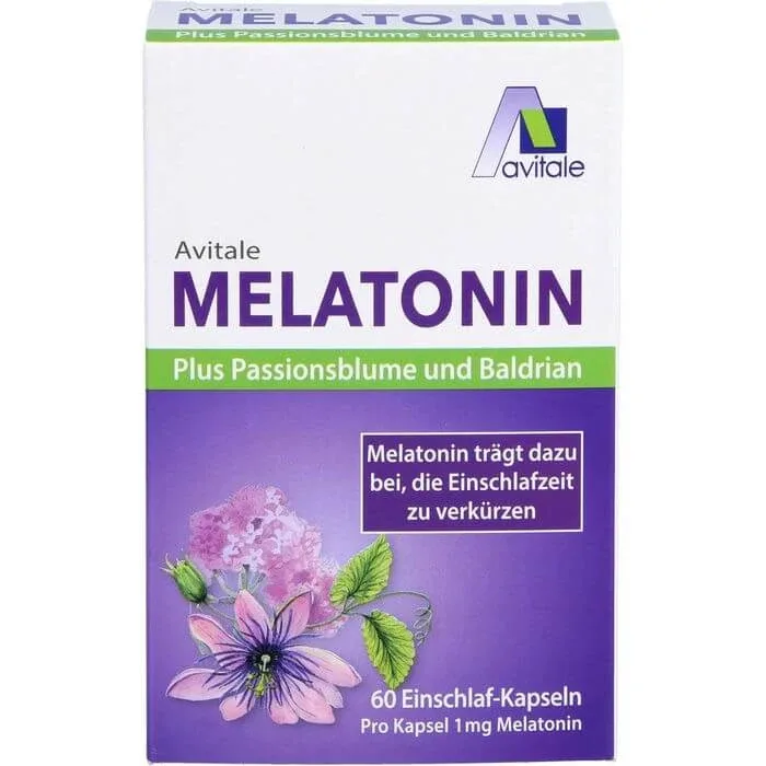 MELATONINĂ+FLORI DE PĂSĂRIE+Baldrian Capsule 60 Capsule — preț și oferte