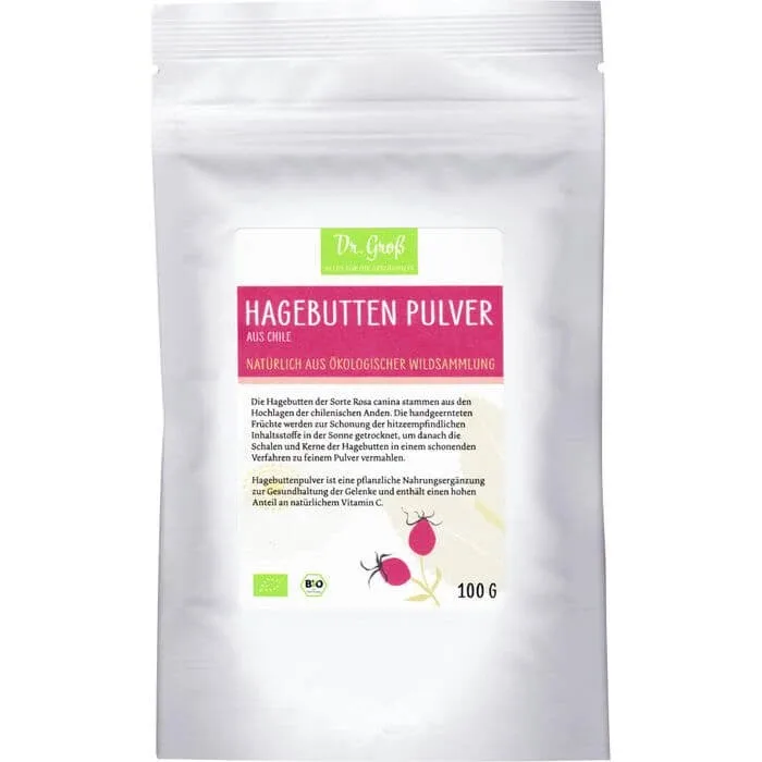 HAGEBUTTEN POWDER Organic 100 g — preț și oferte