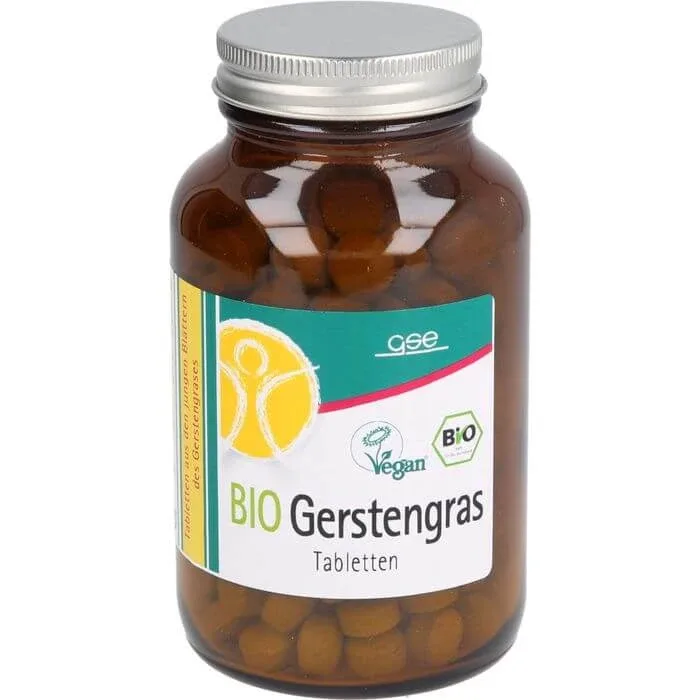GSE Iarbă de orz 500 mg certificat organic tab 240 buc. — preț și oferte