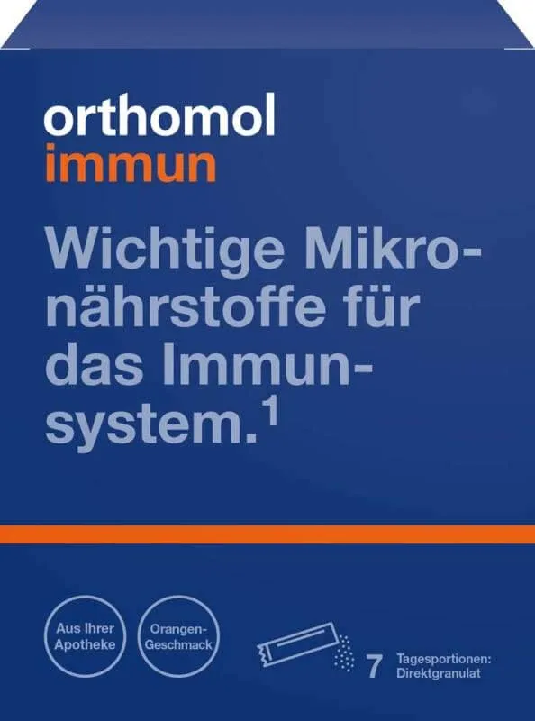ORTHOMOL Immune Direct Granule Orange 7 buc. — preț și oferte
