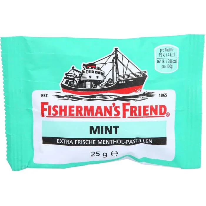 Pastile de mentă FISHERMANS FRIEND 25 g — preț și oferte