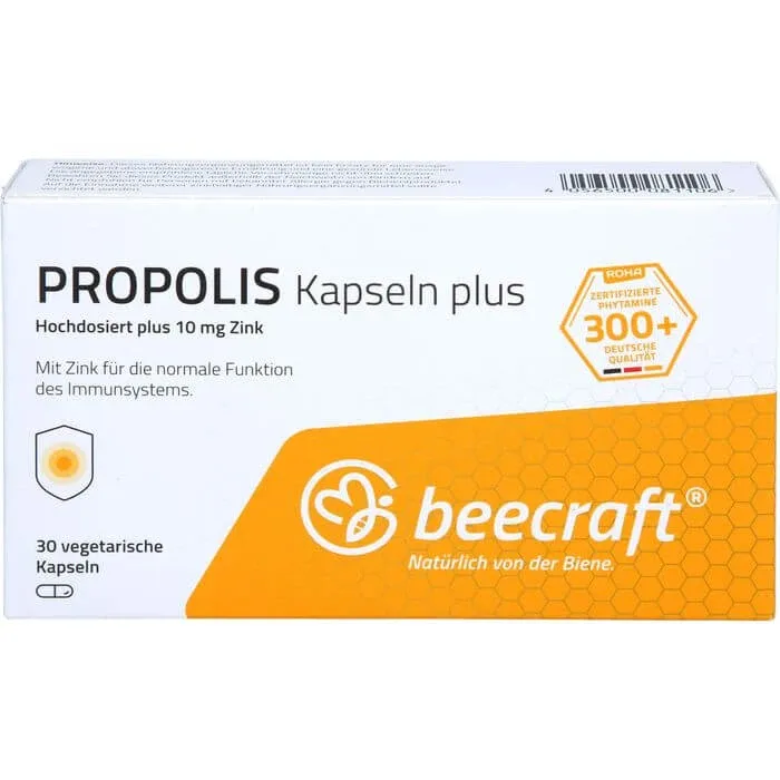 BEECRAFT Propolis Capsule Plus 30 Capsule — preț și oferte