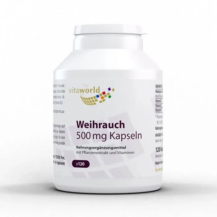 WEIHRAUCH 500 mg Capsule 120 Capsule — preț și oferte