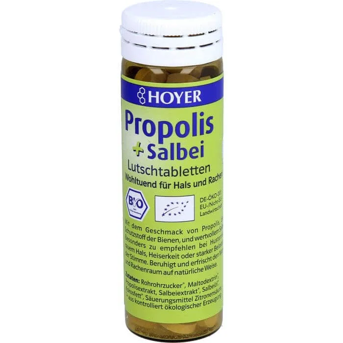 HOYER Propolis și pastile de salvie 60 Capsule — preț și oferte