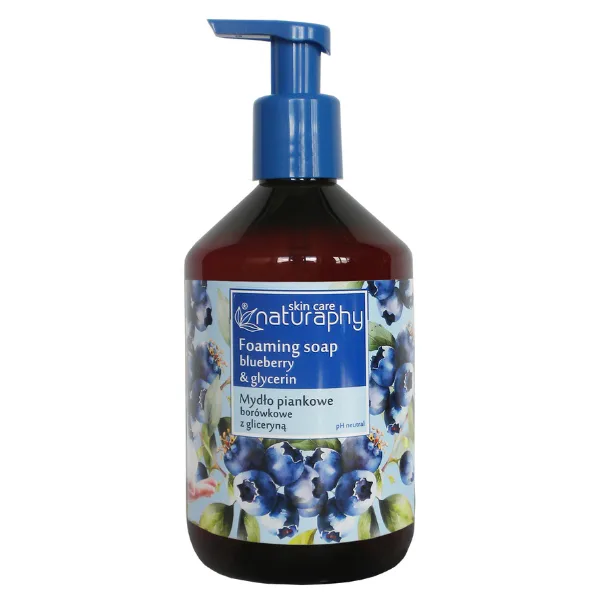 Sapun-spuma Afine si Glicerina Naturaphy, Blux | 500 ml BLUX COSMETICS INFINITY — preț și oferte