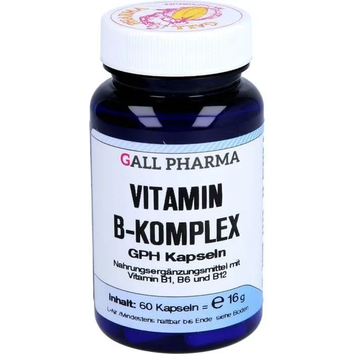 VITAMINA B KOMPLEX GPH Capsule 60 Capsule — preț și oferte