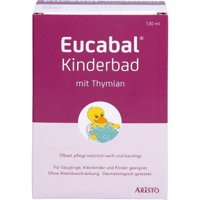EUCABAL baie pentru copii cu cimbru 130 ml — preț și oferte
