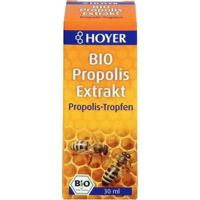 HOYER Picături organice de extract de propolis 30 ml — preț și oferte