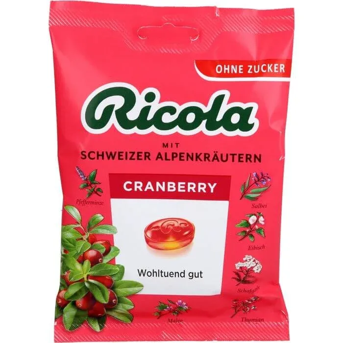 RICOLA o.Z.Beutel Bomboane de merișor 75 g — preț și oferte