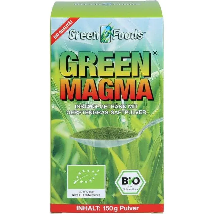 GREEN MAGMA Extract de iarbă de orz pulbere 150 g — preț și oferte