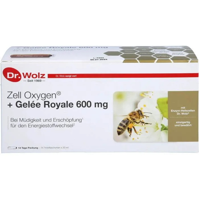 ZELL OXYGEN+Jelly Royale 600 mg fiole de băut 280 ml — preț și oferte