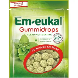 EM-EUKAL picături de gumă eucalipt-mentol sug. 90 g