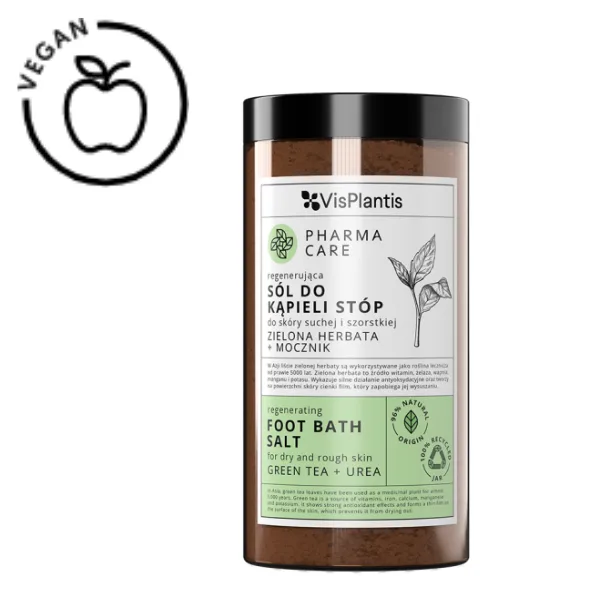 Sare de baie pentru picioare Pharma Care regeneranta pentru piele uscata si aspra, Green Pharmacy | 560 g GREEN PHARMACY INFINITY — preț și oferte