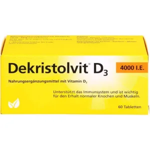 DEKRISTOLVIT D3 4000 I.E. Tablete 60 Capsule