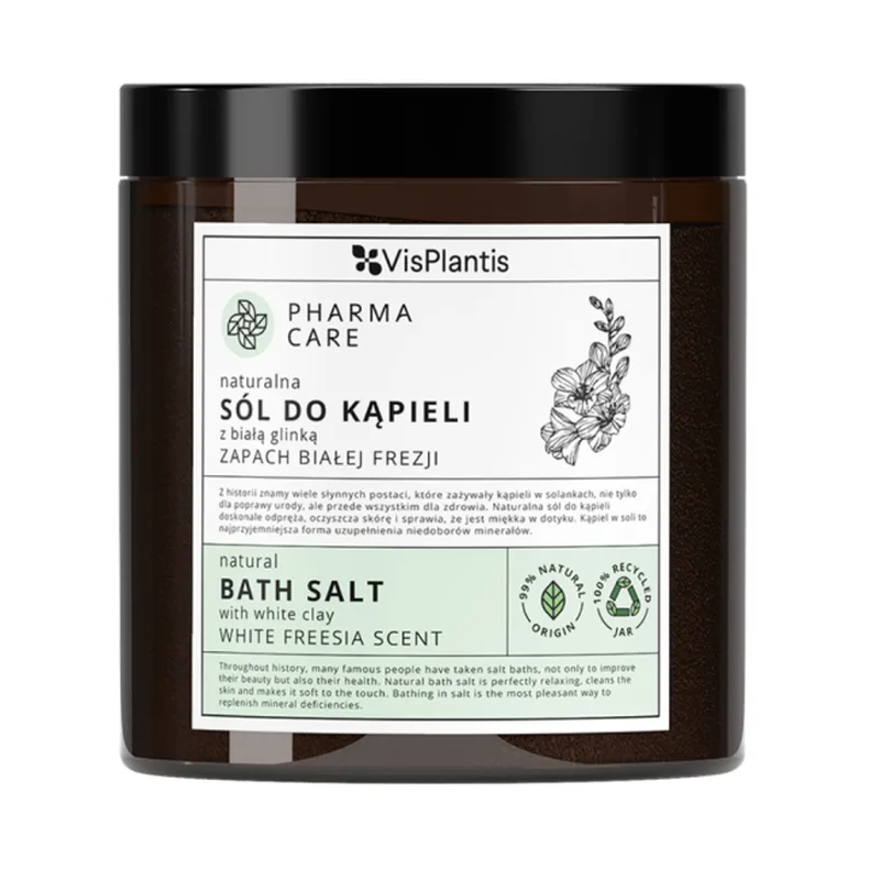 Sare de baie Pharma Care cu Argila Alba si Frezie, Green Pharmacy | 800 g GREEN PHARMACY INFINITY — preț și oferte