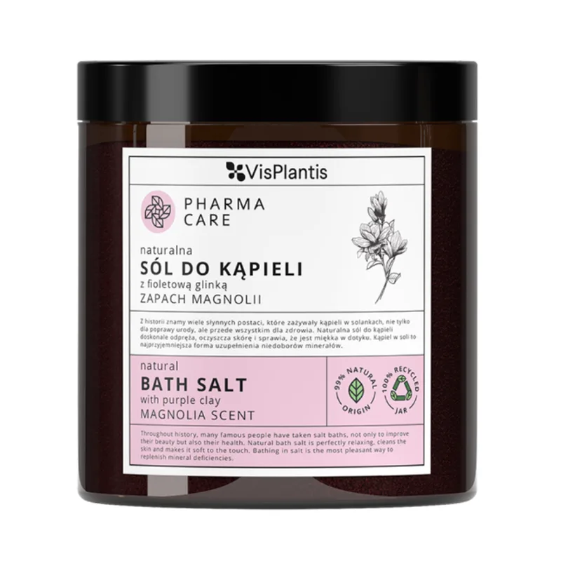 Sare de baie Pharma Care cu Argila Mov si Magnolie, Green Pharmacy | 800 g GREEN PHARMACY INFINITY — preț și oferte