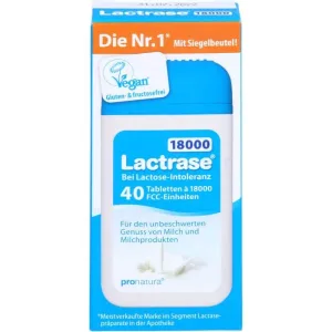LACTRASE 18.000 comprimate FCC divizibile în dozator 40 buc.