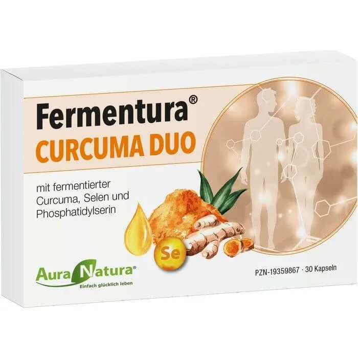 AURANATURA Fermentura Curcuma Duo Capsule 30 Capsule — preț și oferte