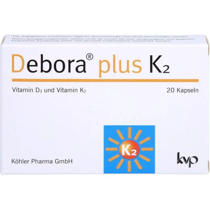 DEBORA plus K2 Capsule 20 Capsule — preț și oferte
