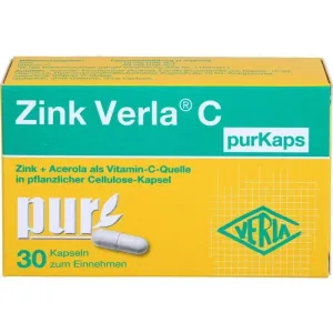 ZINC VERLA C purCaps 30 Capsule