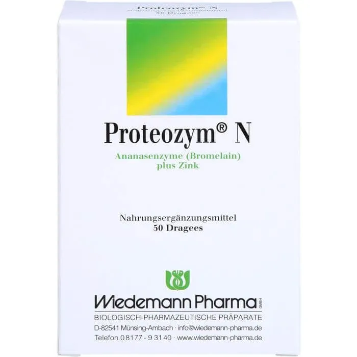 PROTEOZYM N Tablete acoperite 50 Capsule — preț și oferte