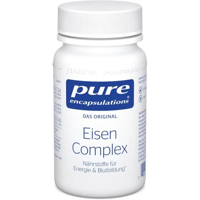 PURE ENCAPSULATIONS Complex de fier capsule 30 capsule — preț și oferte
