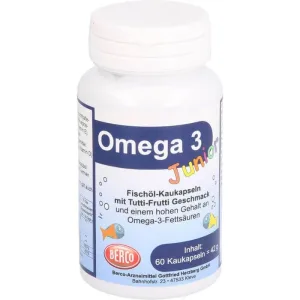 OMEGA-3 JUNIOR Berco Capsule masticabile 60 Capsule