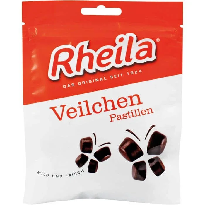 RHEILA Pastile violete cu zahăr 90 g — preț și oferte
