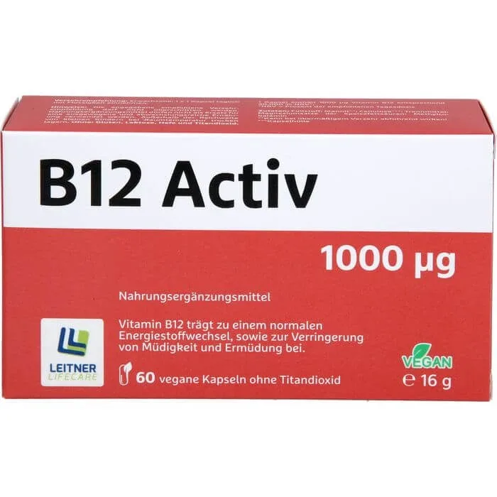 B12 ACTIV 1000 µg Capsule 60 Capsule — preț și oferte