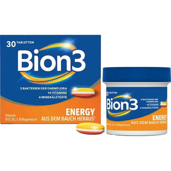 BION3 Energy Tablete 30 Capsule — preț și oferte
