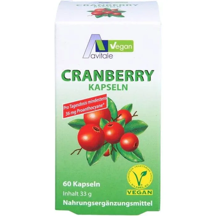 CRANBERRY VEGAN Capsule 400 mg 60 Capsule — preț și oferte