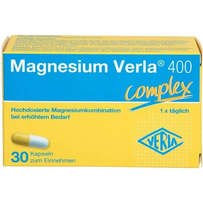 MAGNESIUM VERLA 400 Capsule 30 Capsule — preț și oferte