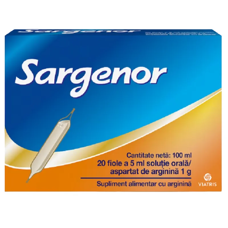 Sargenor, Viatris Healthcare L | 20fiole — preț și oferte