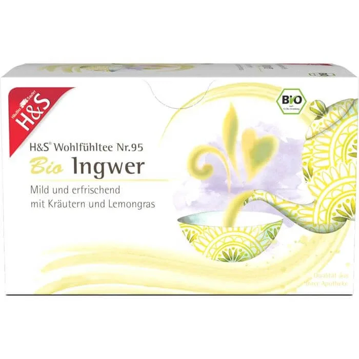 H&S Organic Ginger Filtru sac 40 g — preț și oferte