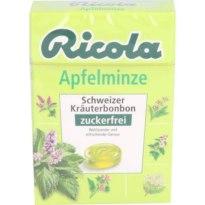 RICOLA o.Z.Box Dulciuri cu mere și mentă 50 g — preț și oferte