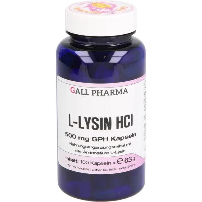 L-LISINA 500 mg Capsule 100 Capsule — preț și oferte