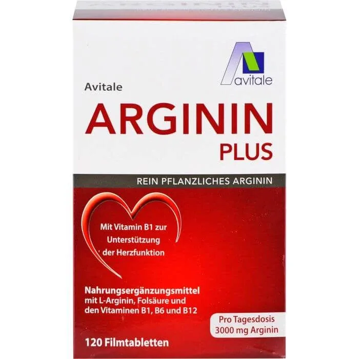 ARGININ PLUS Vitamina B1+B6+B12+Acid folic comprimate filmate 120 buc. — preț și oferte