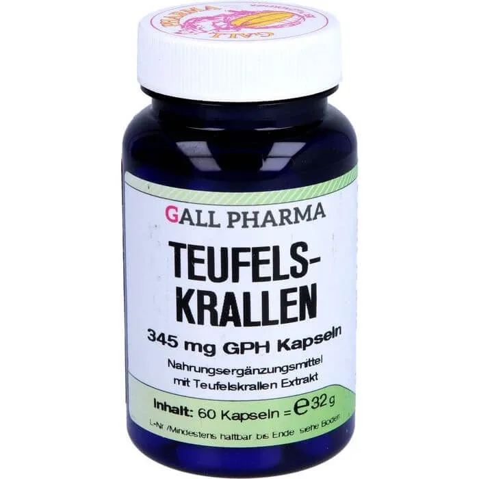TEUFELSKRALLEN 345 mg GPH Capsule 60 Capsule — preț și oferte