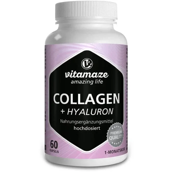 COLLAGEN 300 mg + Hyaluron 100 mg capsule cu doză mare 60 buc. — preț și oferte