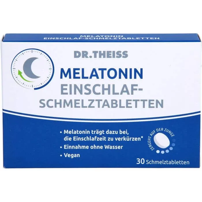 DR.THEISS Melatonin Melatonin Tablete 30 Capsule — preț și oferte