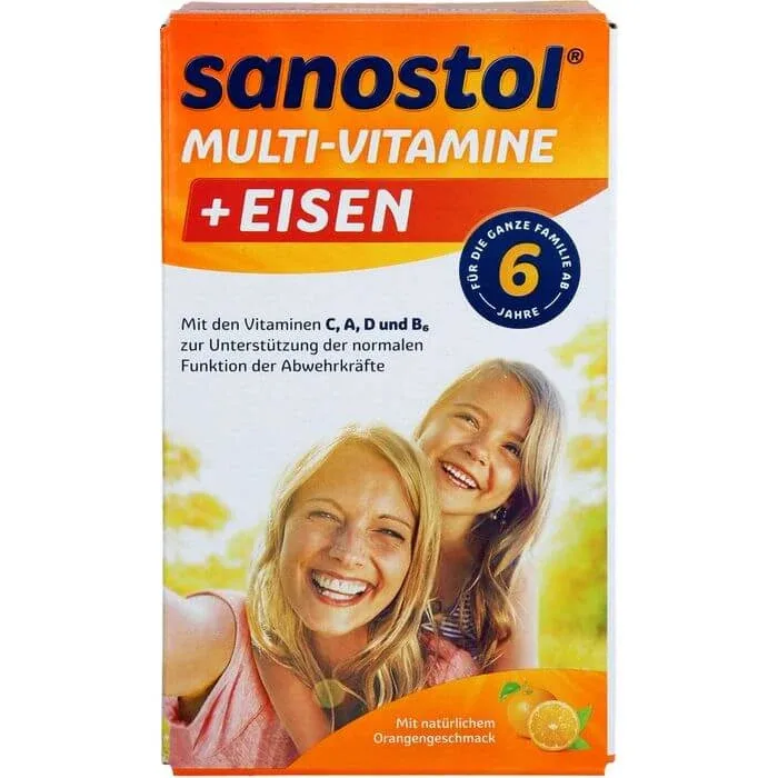 SANOSTOL plus suc de fier 230 ml — preț și oferte