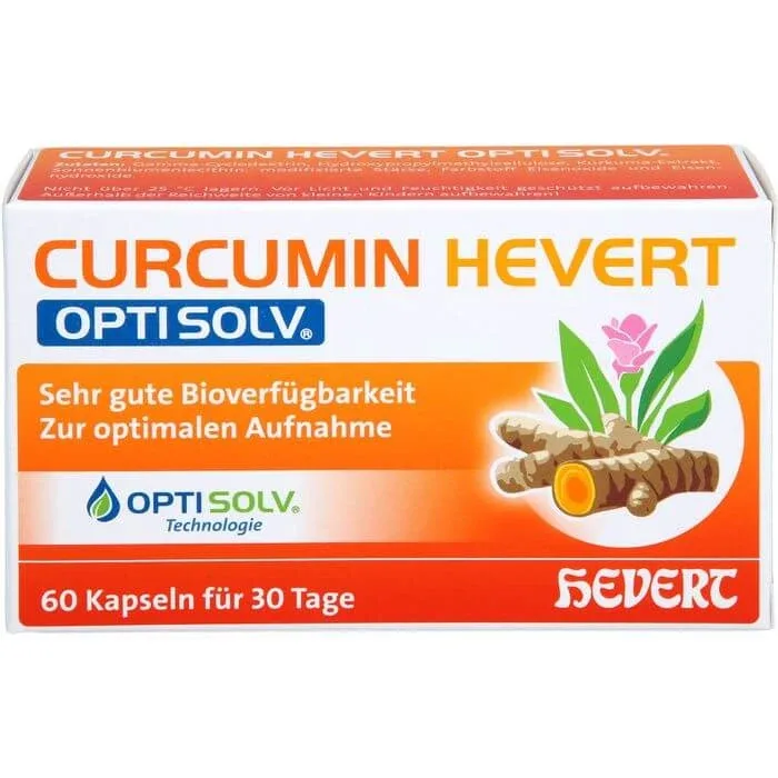 CURCUMIN HEVERT OptiSolv Capsule 60 Capsule — preț și oferte